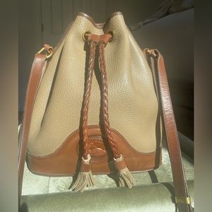 Vintage Dooney & Bourke Teton Drawstring Bucketbag